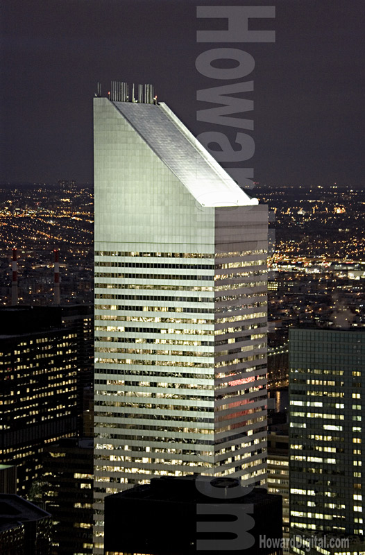 Citigroup at night