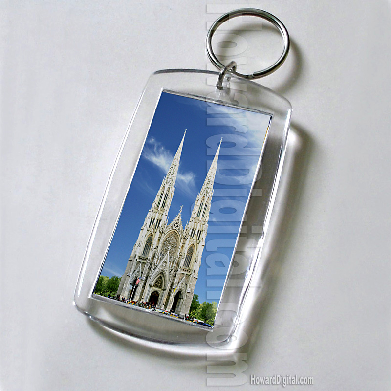 St. Patricks Cathedral Keychain 