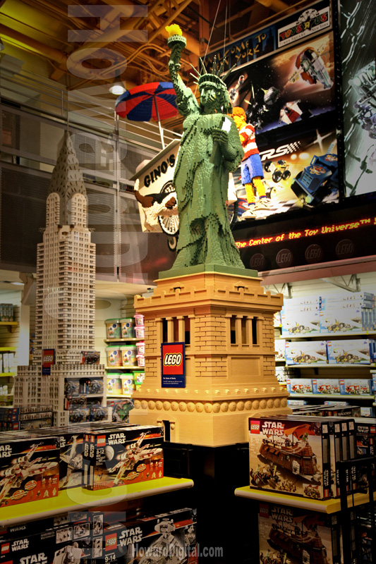 Statue of Liberty Legos
