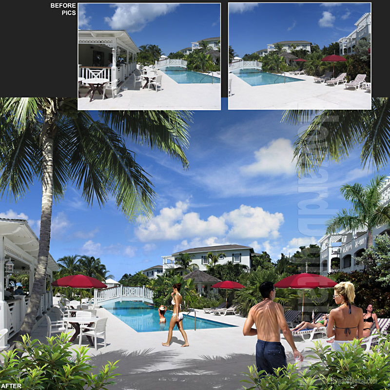 Photo Retouch - Royal West Indies Resort