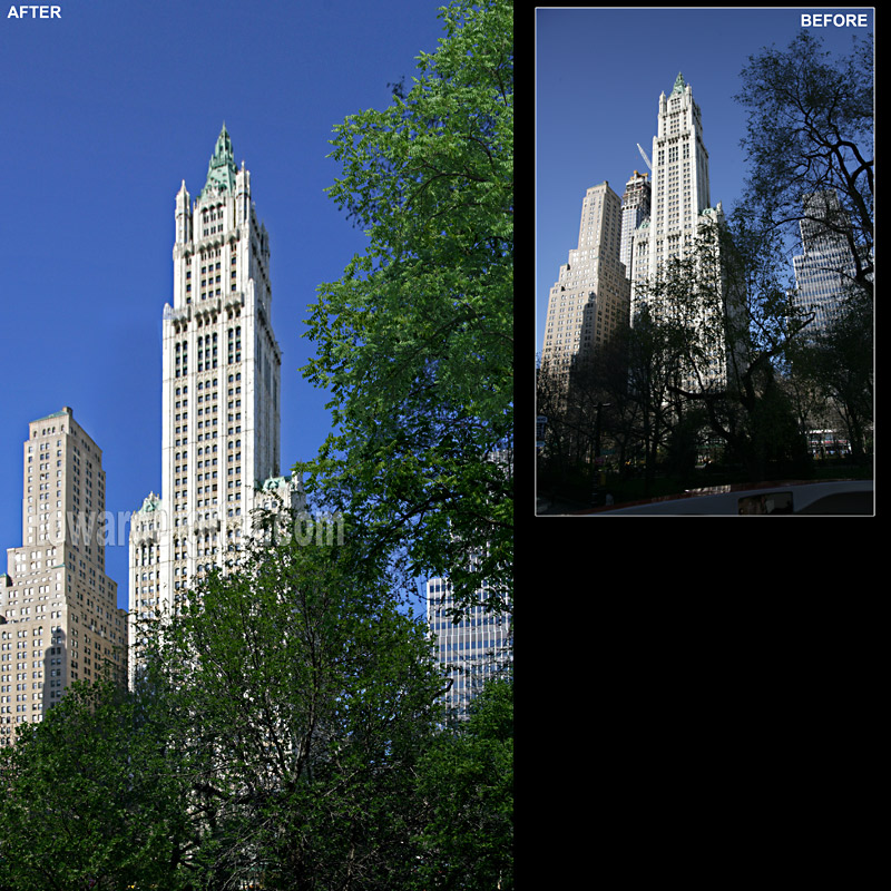Photo Retouch - Woolworth Building