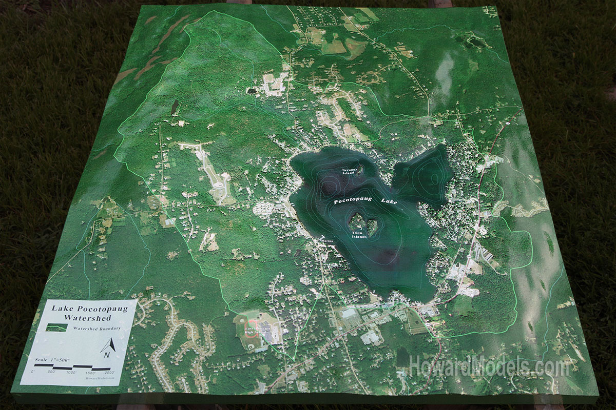 Watershed Model of Lake Pocotopaug